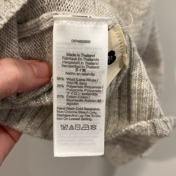 Madewell Hallowell Turtleneck Sweater Tank - Picture 3 of 3